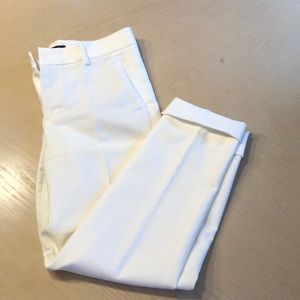 Zara Woman, white Chino Pant